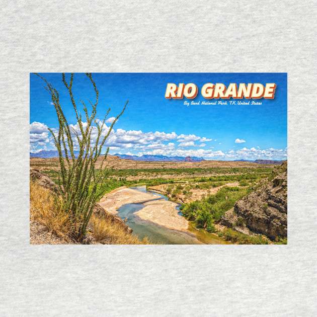 Rio Grande at Big Bend by Gestalt Imagery